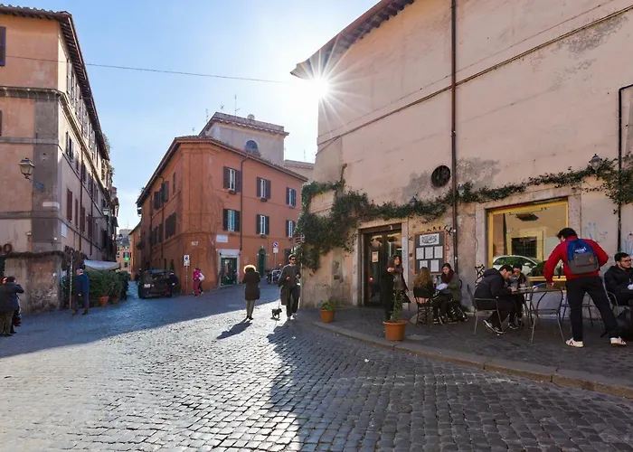 Tatil Evi Enchanting Loft In Trastevere